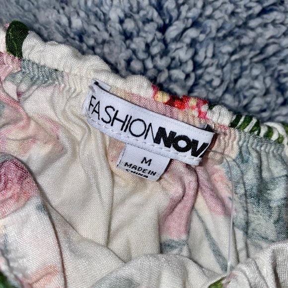 NEW Fashion Nova Jasmyn Floral Crop Top - Picture 5 of 5